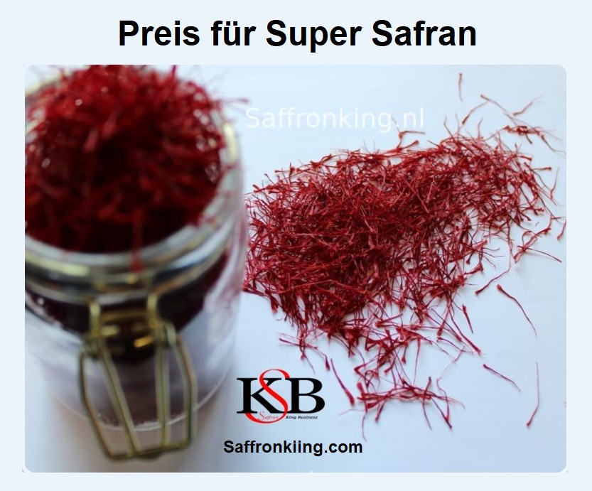 Preis für Super Safran