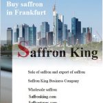 Buy saffron in Frankfurt and saffron shop in Germany
