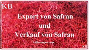 Preisliste für Export-Safran in Berlin