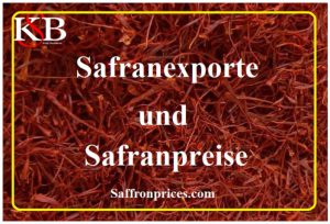 Safranexporte und Safranpreise