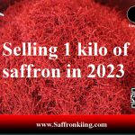 Verkauf von 1 Kilo Safran im Jahr 2023