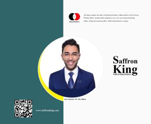 Manager des Saffron King Stores in Deutschland