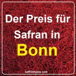 Der Preis für Safran in Bonn