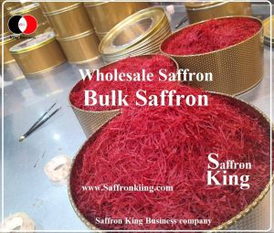 Wie viel Safran verkauft Saffron King in Europa?
