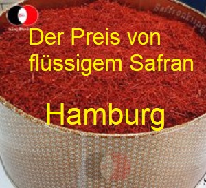 Der Preis von flüssigem Safran in Hamburg