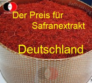 Der Preis für Safranextrakt in Deutschland