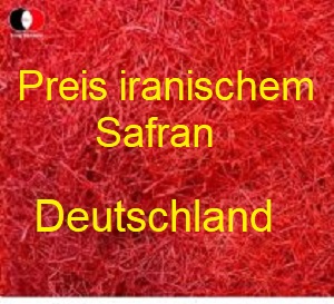 Preis iranischem Safran in Deutschland